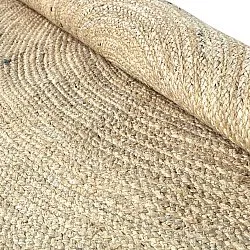 Tapis rond en jute - Amasia (naturel)