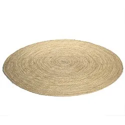 Tapis rond en jute - Amasia (naturel)