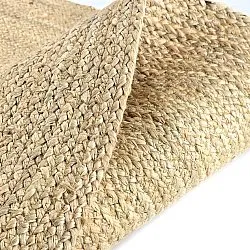 Tapis rond en jute - Amasia (naturel)