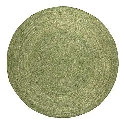 Tapis rond en jute - Amasia (olive)