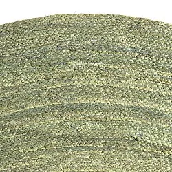 Tapis rond en jute - Amasia (olive)