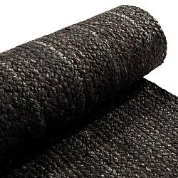 Tapis en jute - Amasia (noir)