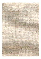 Tapis chanvre - Howrah Braided Jute (nature/blanc)