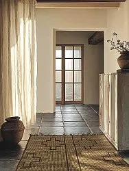 Tapis en jute - Kavita (marron)