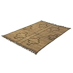 Tapis en jute - Kavita (marron)
