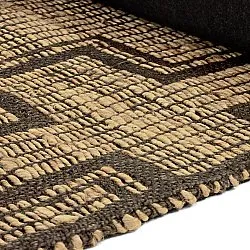Tapis en jute - Kavita (marron)