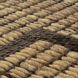 Tapis en jute - Kavita (marron)