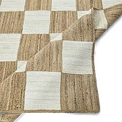 Tapis chanvre - Khulna (nature/blanc)