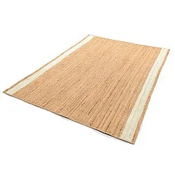 Tapis chanvre - Senaki (nature/blanc)