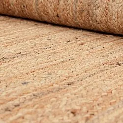 Tapis chanvre - Senaki (nature/blanc)