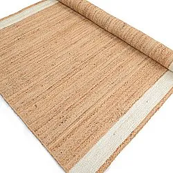 Tapis chanvre - Senaki (nature/blanc)
