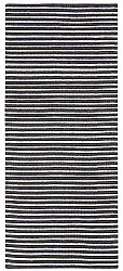 Tapis en plastique - Kensington (noir/blanc)