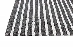 Tapis en plastique - Kensington (noir/blanc)