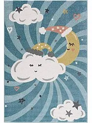Tapis pour enfants - Night Clouds (multicolore)