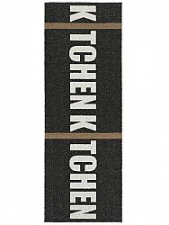 Tapis en plastique - Le tapis de Horred Kitchen (noir)