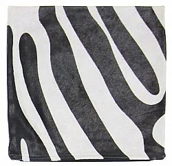 Housse de coussin en cuir bovin 45 x 45 cm