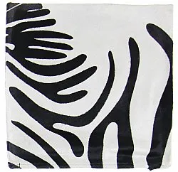 Housse de coussin en cuir bovin 45 x 45 cm