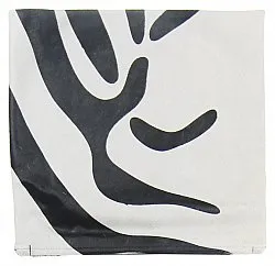 Housse de coussin en cuir bovin 45 x 45 cm