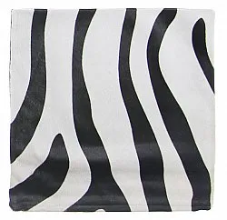 Housse de coussin en cuir bovin 45 x 45 cm