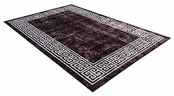 Tapis Wilton - Kuba (noir/blanc)