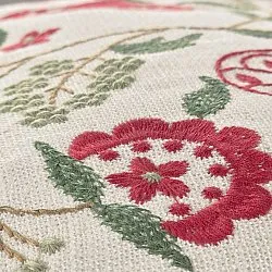 Housse de coussin - Housse de coussin brodée Kalmar (multicolore)