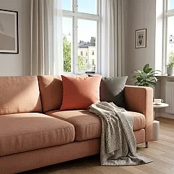 Housse de coussin - Luana (rouge)