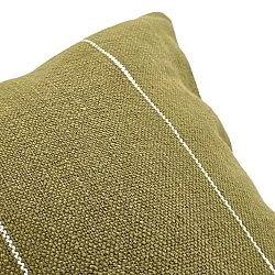 Housse de coussin - Martina Stripe (vert/blanc)