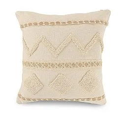 Housse de coussin - Miquelon (blanc)