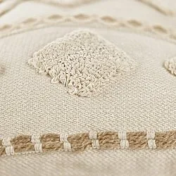Housse de coussin - Miquelon (blanc)