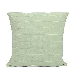 Taie d'oreiller - Nalani cotton cushion cover (vert clair)