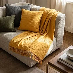 Taie d'oreiller - Nalani cotton cushion cover (orange)