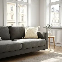 Housse de coussin - Roslyn (blanc cassé)