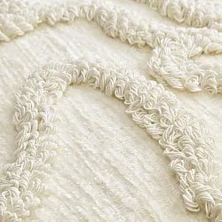 Housse de coussin - Roslyn (blanc cassé)