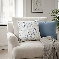 Housse de coussin - Housse de coussin brodée Stavanger (multicolore)