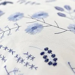 Housse de coussin - Housse de coussin brodée Stavanger (multicolore)