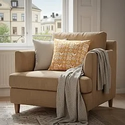 Housse de coussin - Sundre (or)