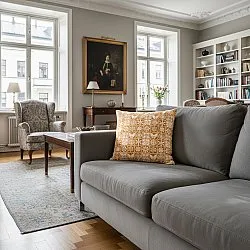Housse de coussin - Sundre (or)