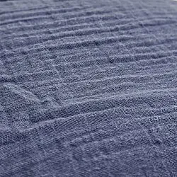 Couvertures - Plaid Vanja (bleu foncé)