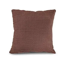 Housse de coussin - Vanja (marron foncé)