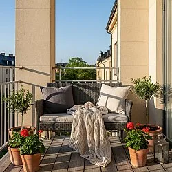 Housse de coussin - Vanja (noir)