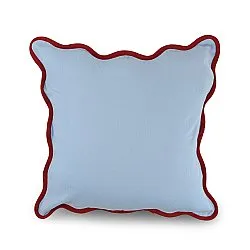 Housse de coussin - Yrsa (bleu)