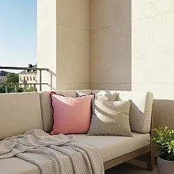 Housse de coussin - Yrsa (rose)