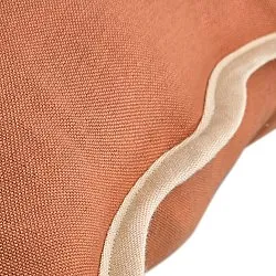 Housse de coussin - Yrsa (rouille)