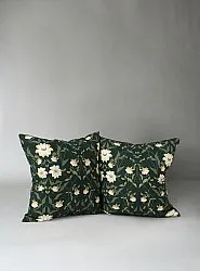 Housse de coussin lot de 2 - Bodil (vert)