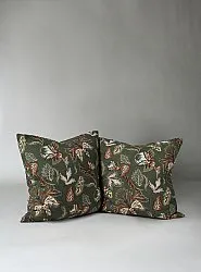 Housse de coussin lot de 2 - Dagny (vert)