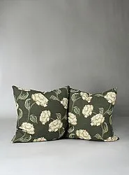 Housse de coussin lot de 2 - Dorthe (vert)
