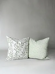 Housse de coussin lot de 2 - Ella (vert)