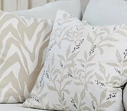 Housse de coussin lot de 2 - Laura (beige)
