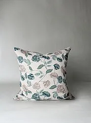 Housse de coussin - Wreath (bleu)
