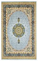 Tapis Wilton - Lukla (bleu)